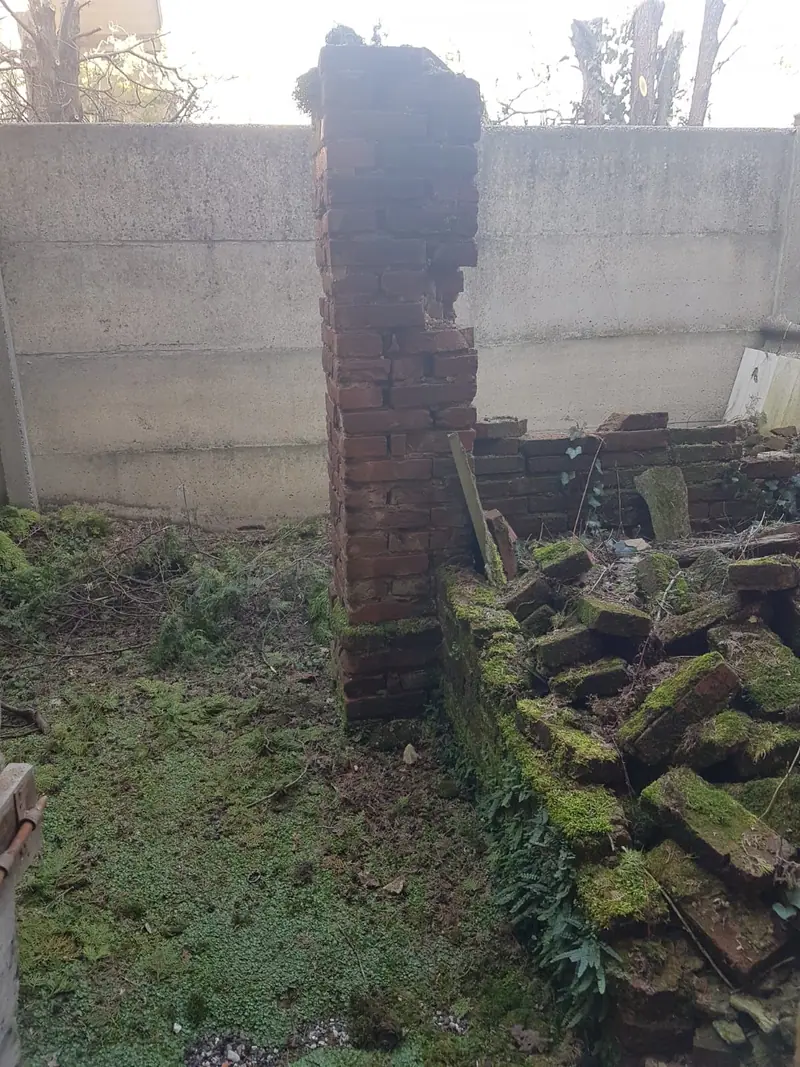 Villa unifamiliare a Fombio, Fombio — Prima — il fabbricato esistente