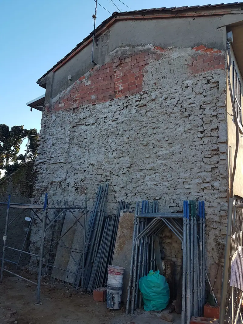 Villa unifamiliare a Fombio, Fombio — La costruzione
