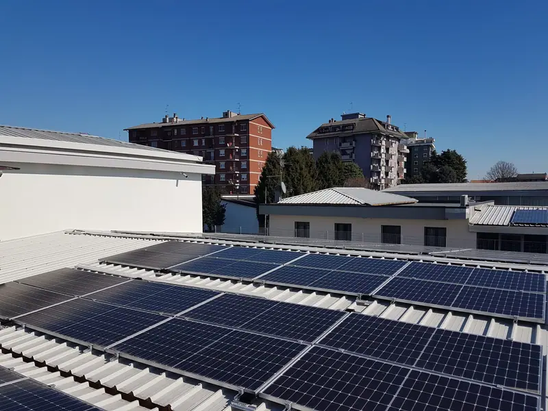 Riqualificazione energetica a Opera, Opera — Dopo l'intervento
